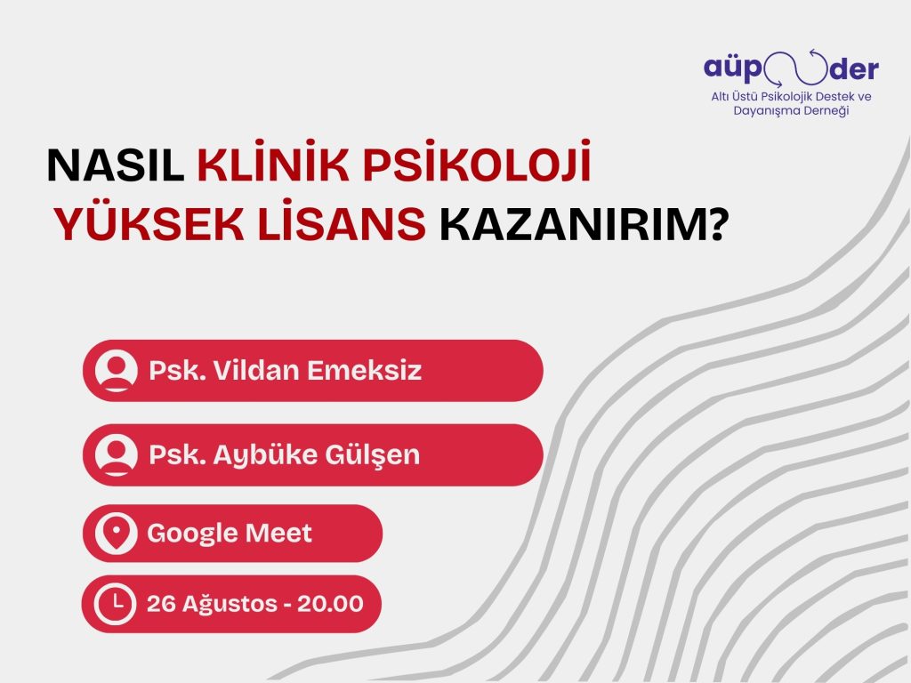 Nasıl Klinik Psikoloji Yüksek Lisans Kazanırım?
