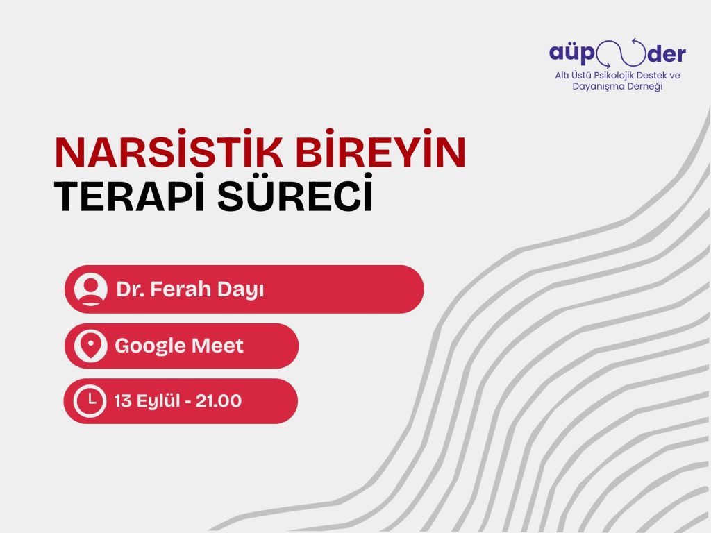 Narsistik Bireyin Terapi Süreci